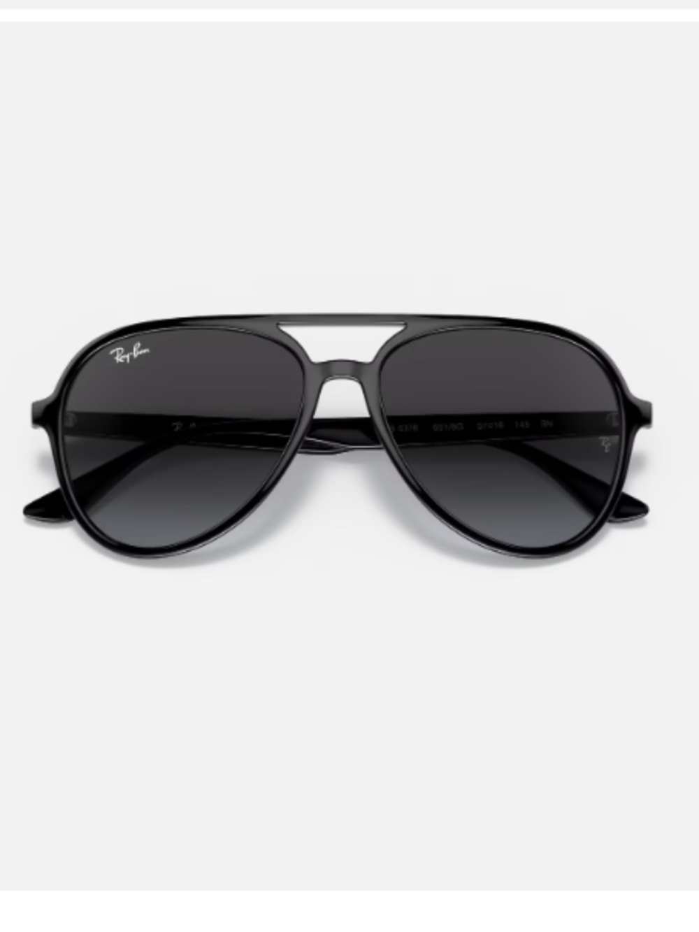 Ray-Ban RB4376 Aviator Polished Blue Sunglasses, Best Seller